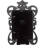 Black Rococo Photo Frame