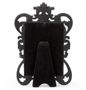 Miroir 'Rococo' Noir