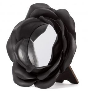 Miroir 'Night Rose' Noir