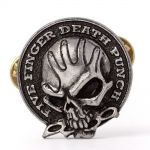 5FDP: Skull Pin Badge