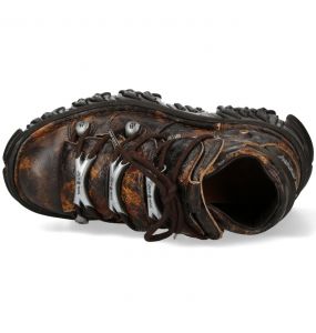 Earth and Black New Rock Metallic Shoes
