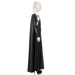 Black 'Nightspell' Long Gothic Cape Dress