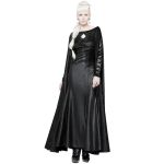 Black 'Nightspell' Long Gothic Cape Dress