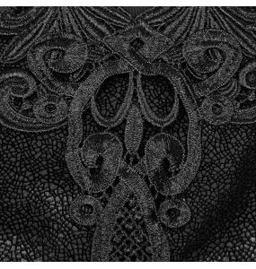 Black 'Nightspell' Long Gothic Cape Dress
