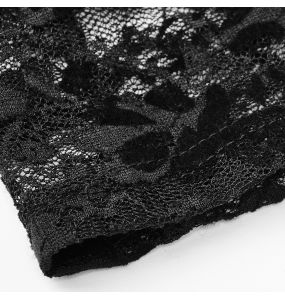 Longue Robe Cape Gothique 'Nightspell' Noire