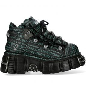 Chaussures Plateformes New RockGhost In The Shell Vertes