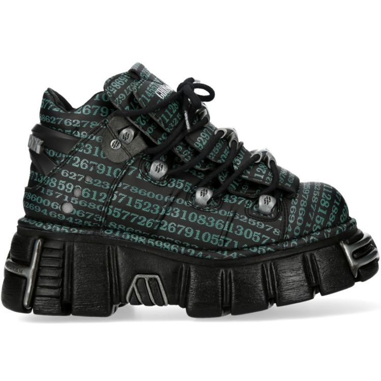 Chaussures Plateformes New RockGhost In The Shell Vertes