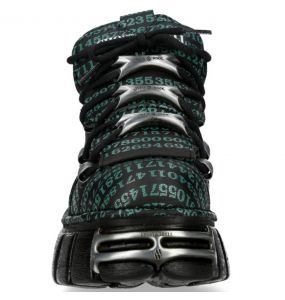 Chaussures Plateformes New RockGhost In The Shell Vertes