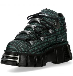 Chaussures Plateformes New RockGhost In The Shell Vertes