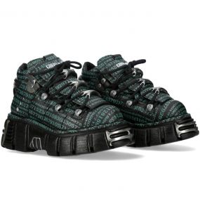 Chaussures Plateformes New RockGhost In The Shell Vertes