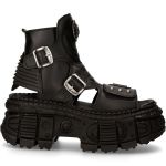 copy ofBlack Vegan Leather New Rock Bio Sandal