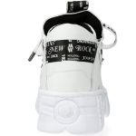 Chaussures New Rock Tank Power en Cuir Vegan Blanc