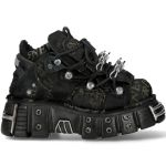 Chaussures New Rock Metallic à Noires