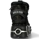 Chaussures New Rock Metallic à Noires