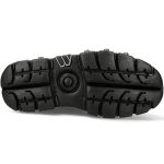 Black New Rock Metallic Shoes
