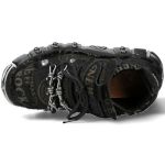 Black New Rock Metallic Shoes