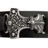 Black Thunderhammer Leather Wrist Strap
