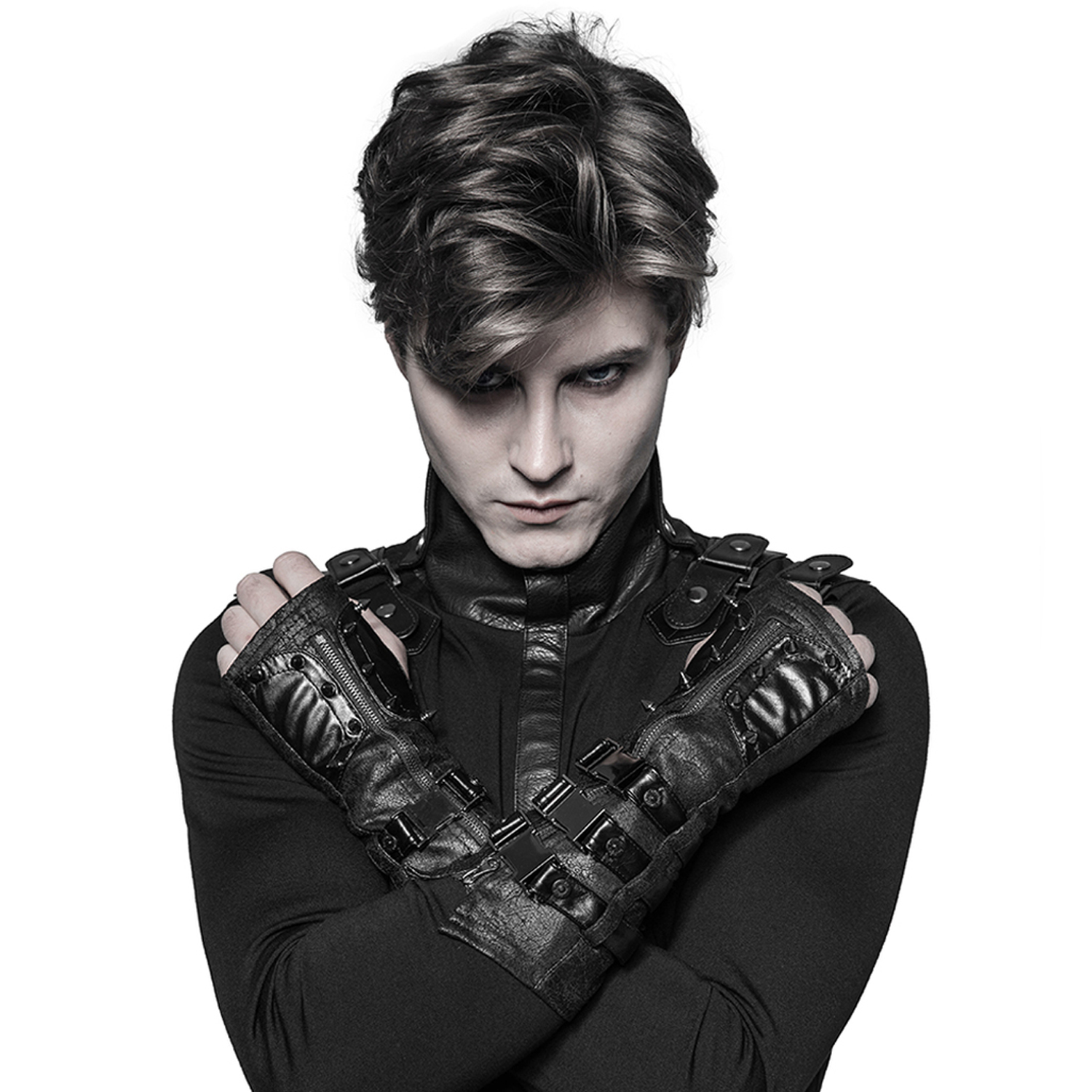 Men's Gothic Gloves 'Assassin's Creed' by Punk Rave • the dark store™