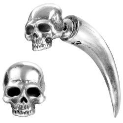 Tomb Skull Horn Stud